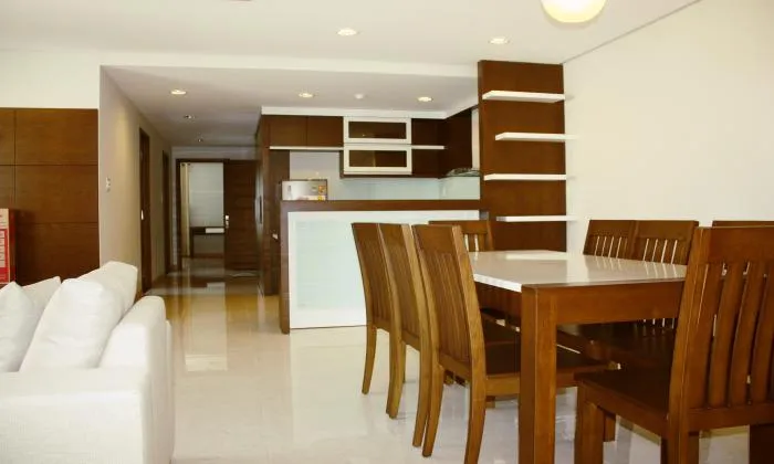 Good Size 3 Beds Serviced Apartment For Rent Phu Nhuan HCMC 125sqm 1,000 USD/month